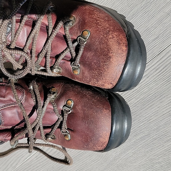 Scarpa leather hiking boots 66001 size 40 BDX - Picture 13 of 15